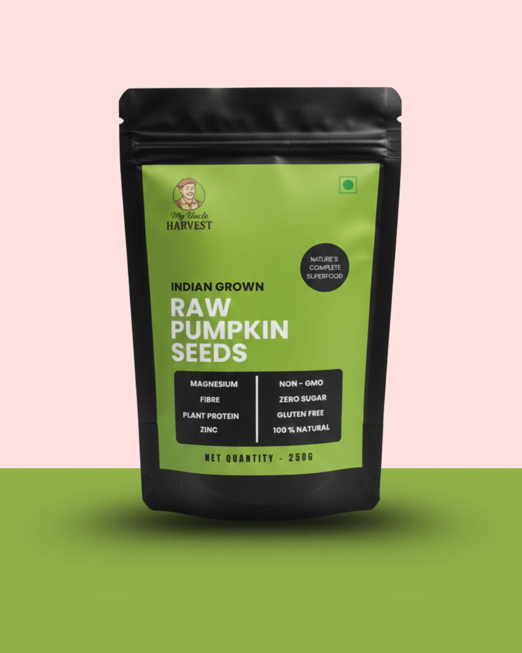 Magnesium & Zinc Rich Pumpkin Seeds | Non-GMO | 250g