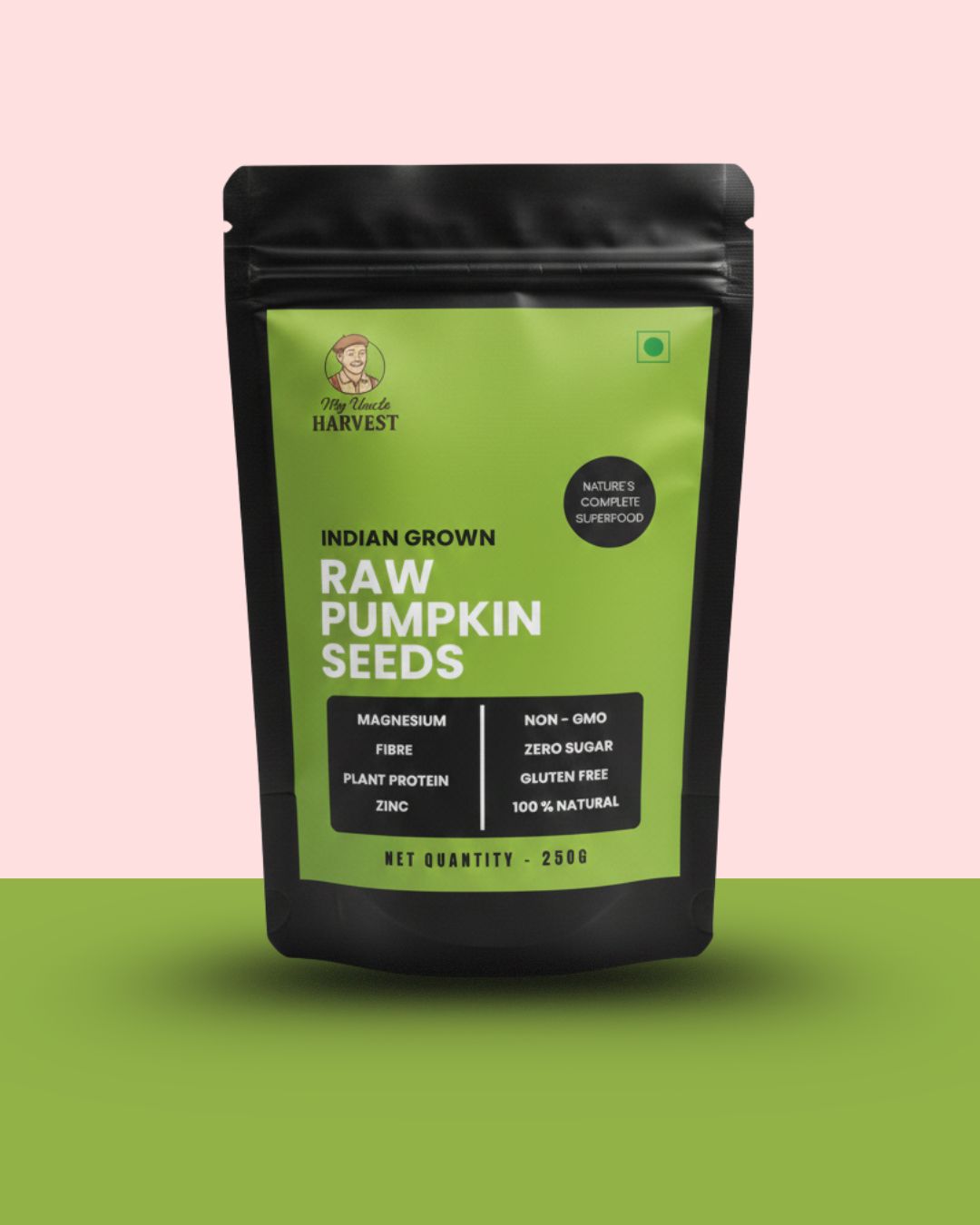 Magnesium & Zinc Rich Pumpkin Seeds | Non-GMO | 250g